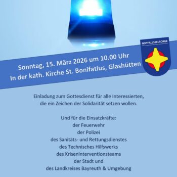 Blaulichtgottesdienst in Glashütten